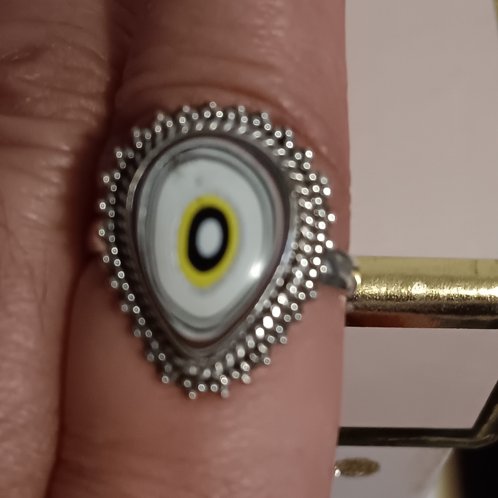 FORDITE RING 925 STERLING SILVER SIZE 10 - Picture 3 of 10